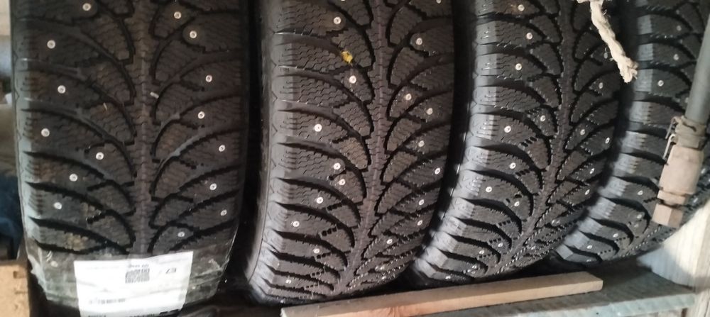 Продам новые ШИПОВАННЫЕ ШИНЫ. 4 штук. Находятся в Бестюбе.