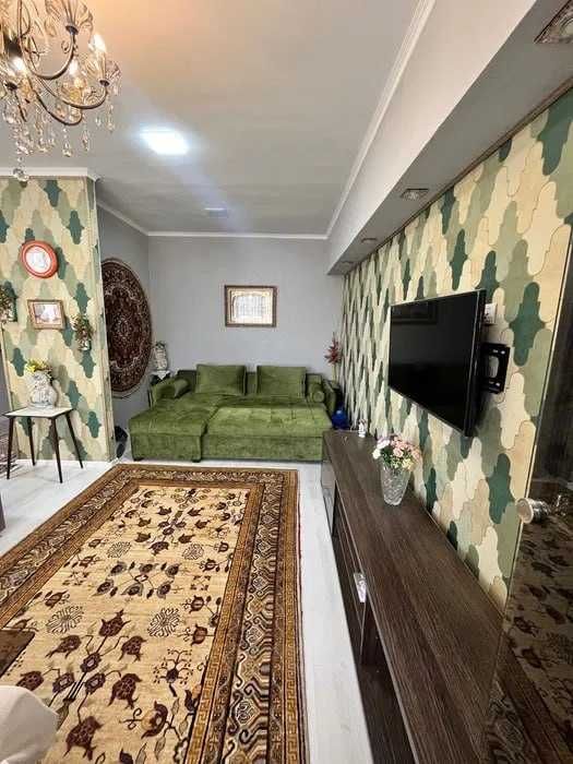 ЖК Silk Road 1 комнатная Евроремонт с мебелью и техникой Буз Базар