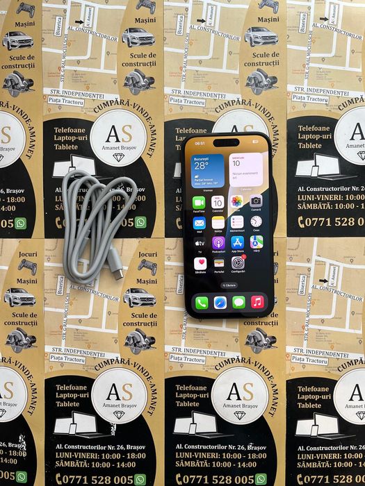 Apple iPhone 15 128Gb 5G Black Neverlocked