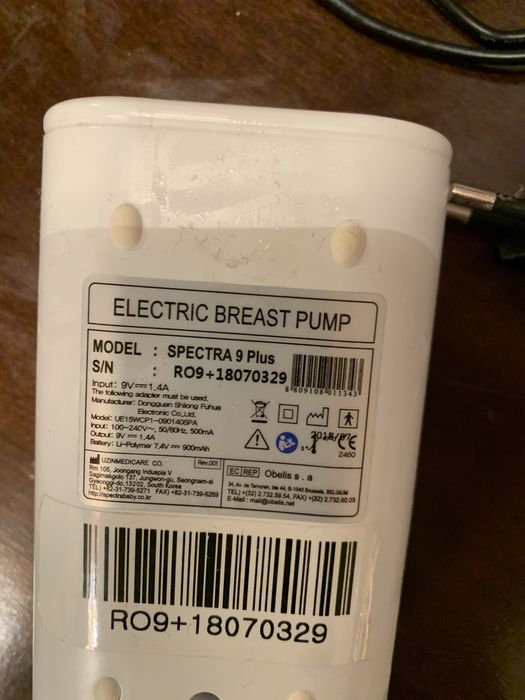 Vand Pompa electrica dubla Spectra 9 Plus