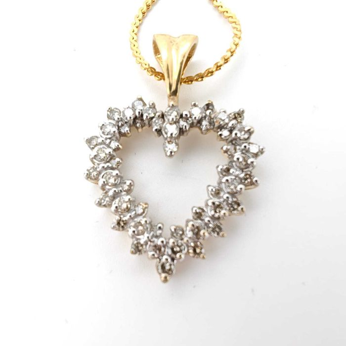 Pandativ aur 21k cu diamante 1.00ct