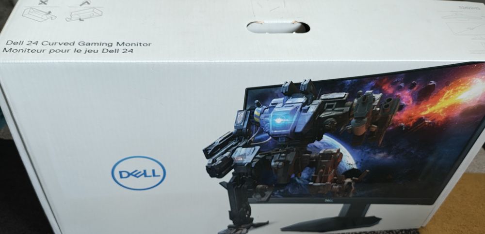 Monitor curbat Dell S2422HG, 165Hz, 1ms – impecabil