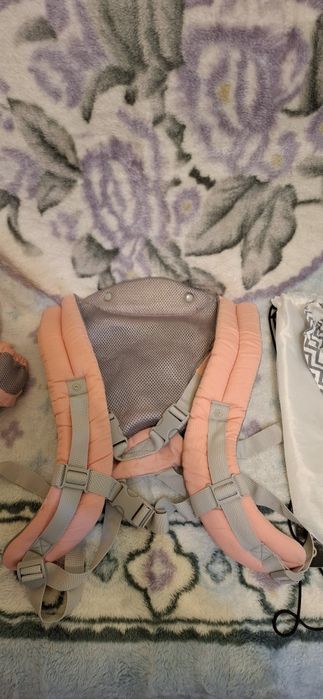 Marsupiu Port Bebe Ham Ergonomic Roz