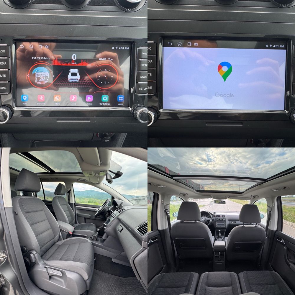 VW Touran 2.0 TDI 140к.с NAVI / PANORAMA / PODGREV