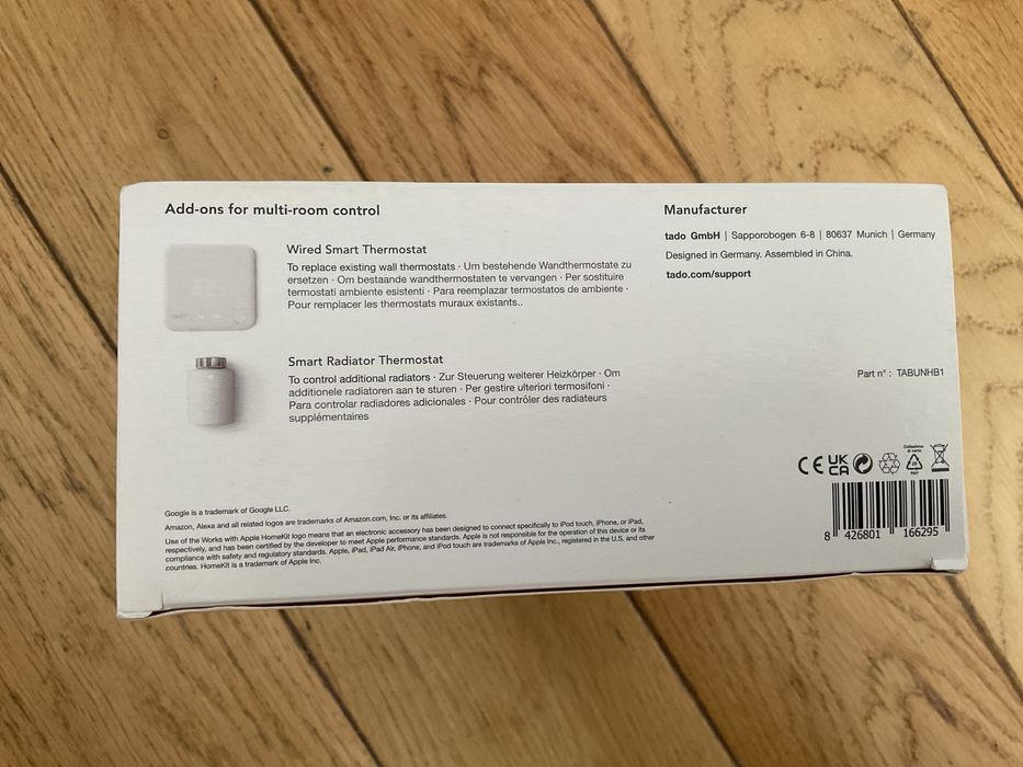 Termostat Tado Starter Kit - Wired Smart Thermostat V3+