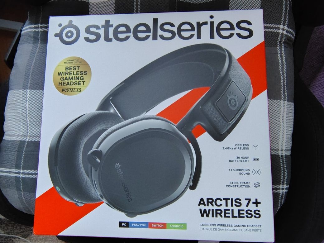 Casti Gaming Steelseries Arctis 7+