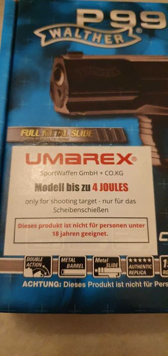 Walter P99 Dao upgrade 4J, cel mai fiabil pistol din gama compact.