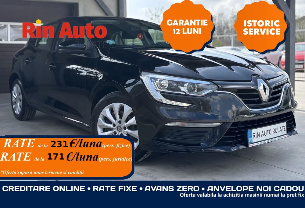 Renault Megane 1,33 Benzina ~Posibilitate vanzare si in RATE~ Credit Leasing TVA 21%