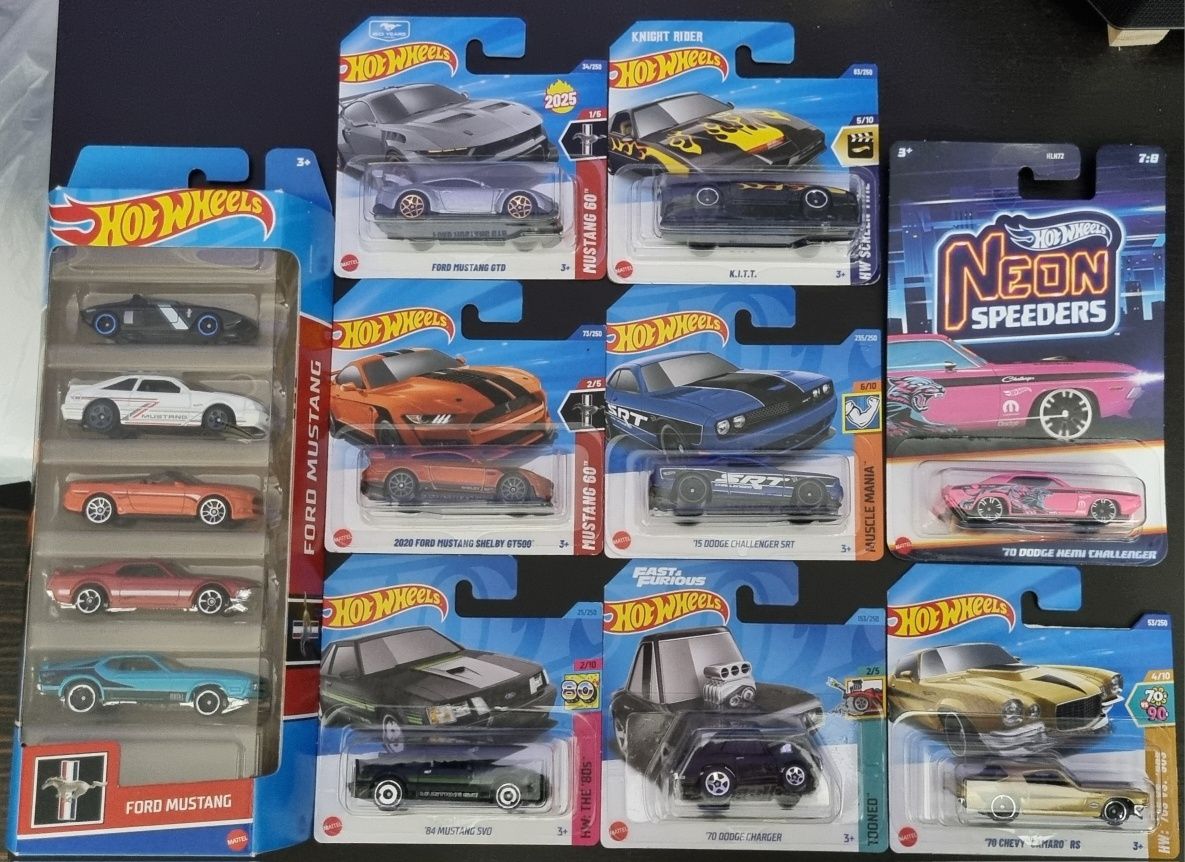 Hot Wheels, Matchbox и Majorette