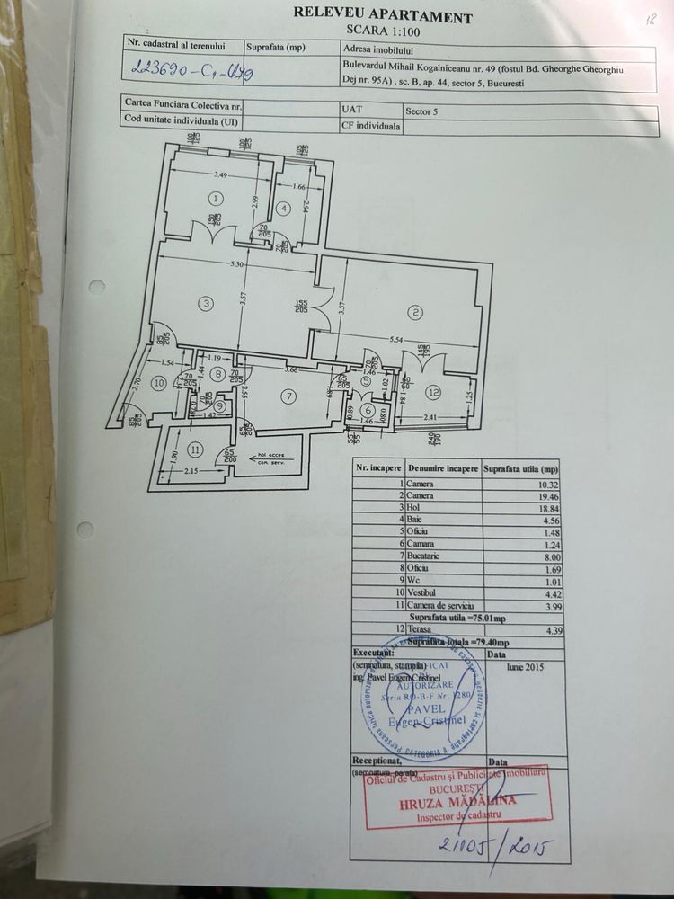 Apartament Mihail Kogalniceanu-Cotroceni-Universitate