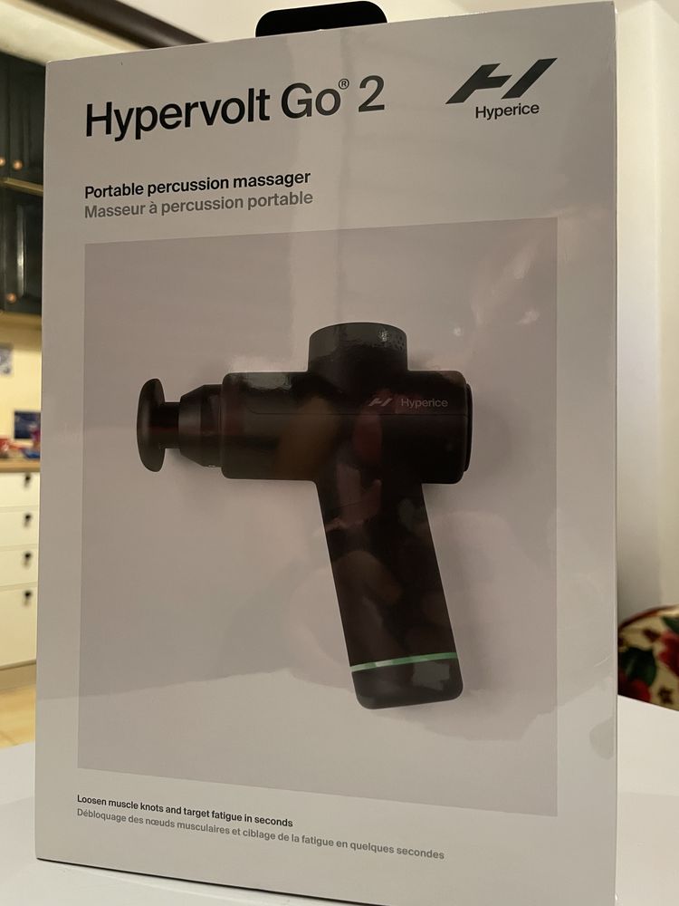 Масажор Hyperice Hypervolt Go 2.0 black