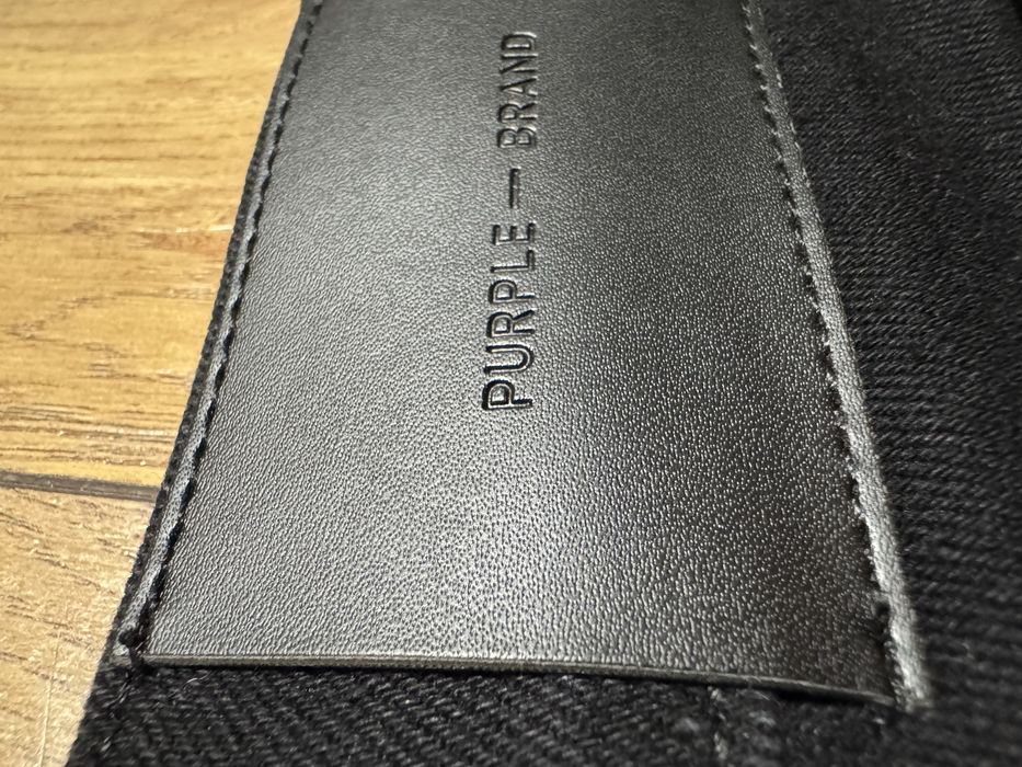 НОВО! Purple Brand Jeans Tuft Stars Black дънки