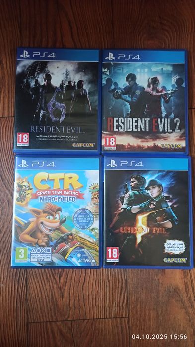 Продаю игры на ПС4 новые