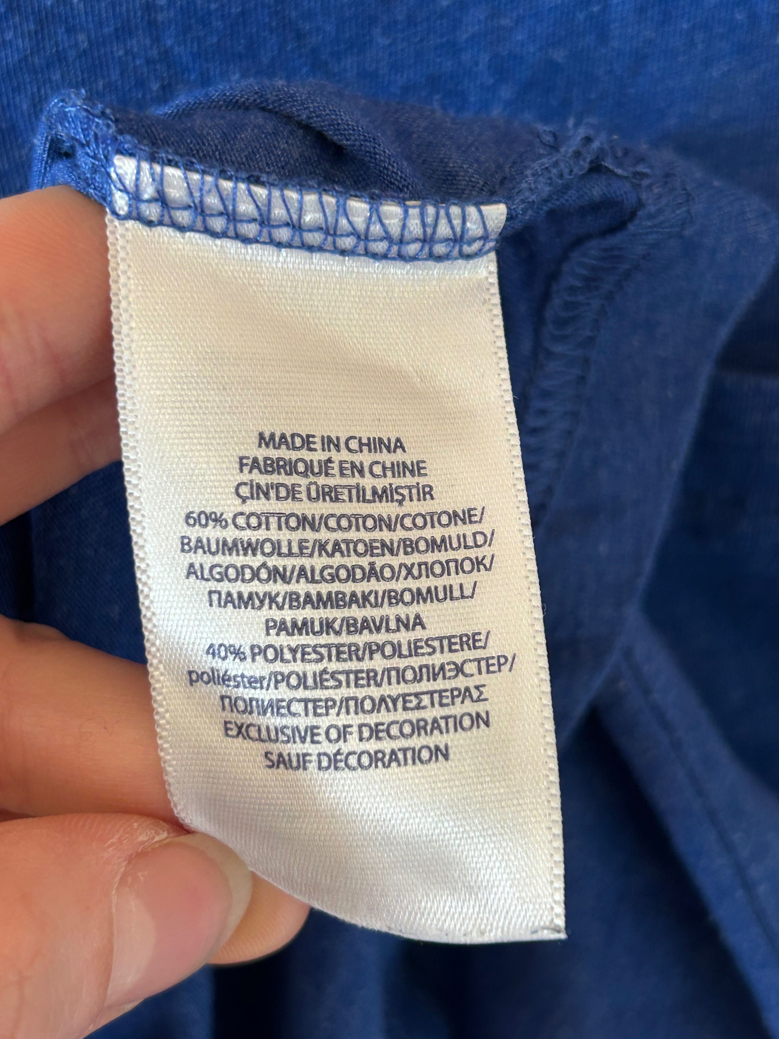 Polo Ralph Lauren  синя тениска размер 14-16 годишни
