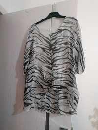 Bluza mătase naturala animal print