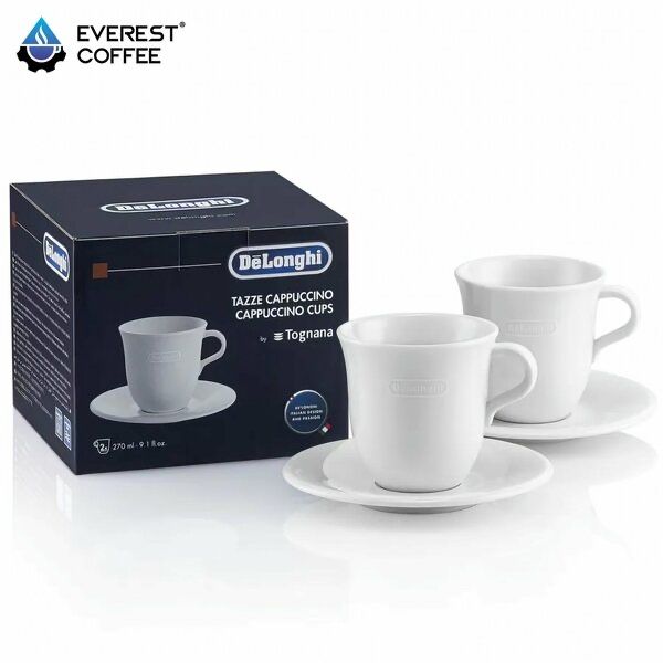Набор чашек с блюдцами Delonghi DLSC309 Cappuccino