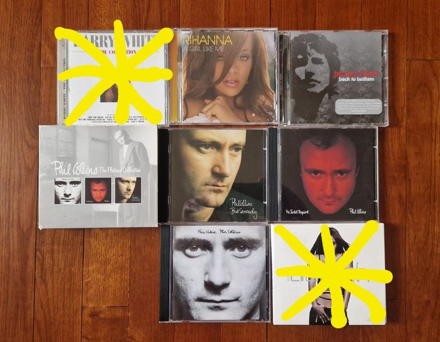 Аудио CD, Phil Collins, Madonna, Rihanna, Beyonce, Queen, Eurythmics