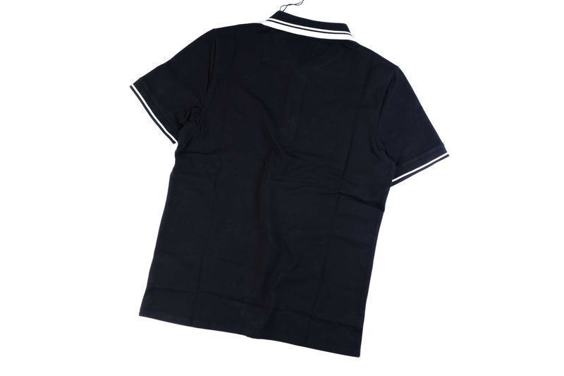 ПРОМО GUESS-M -Оригинална мъжка умалена черна поло тениска