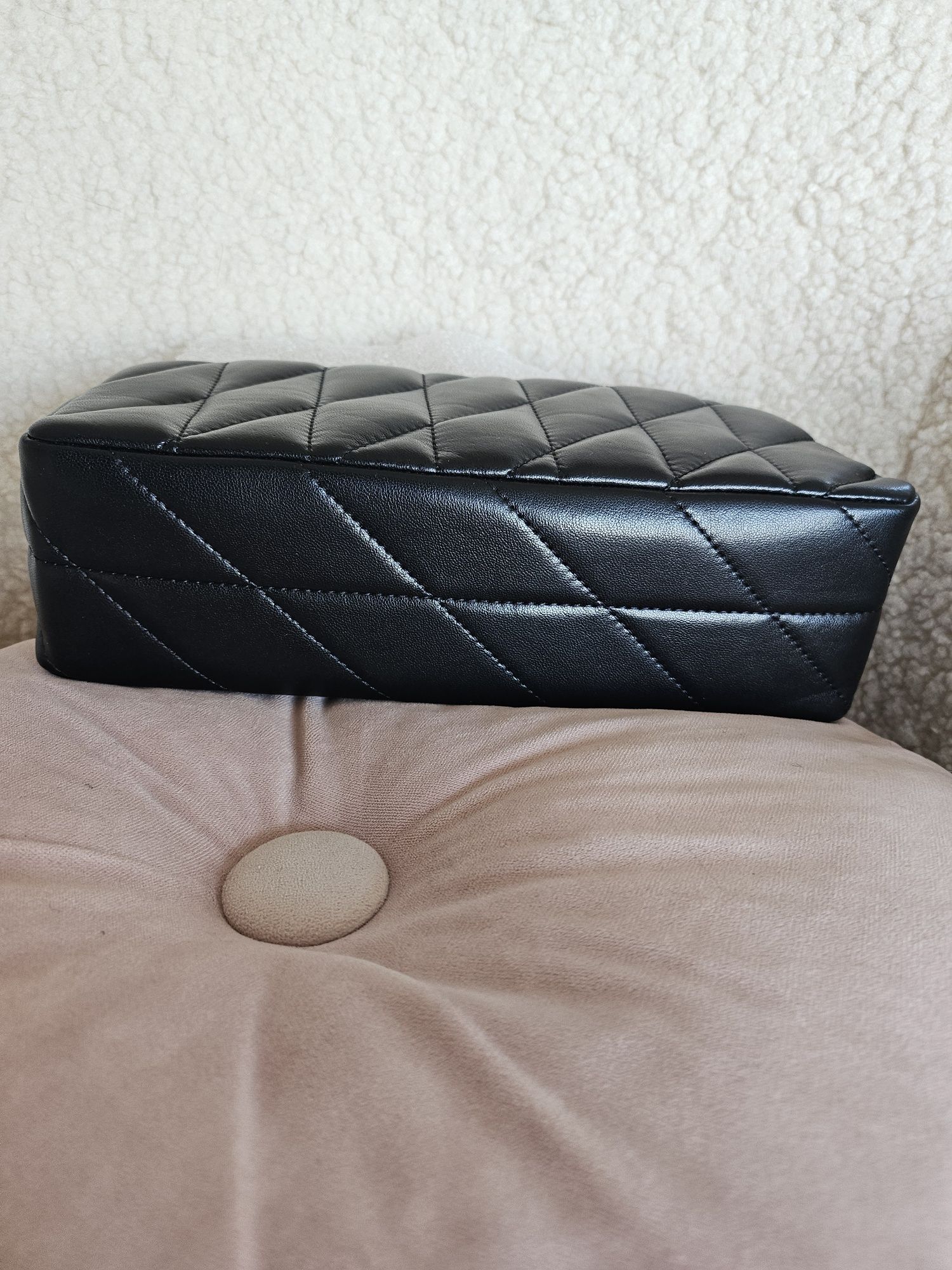 Geanta Coach Tabby 26 cmpiele neagra noua, cu eticheta