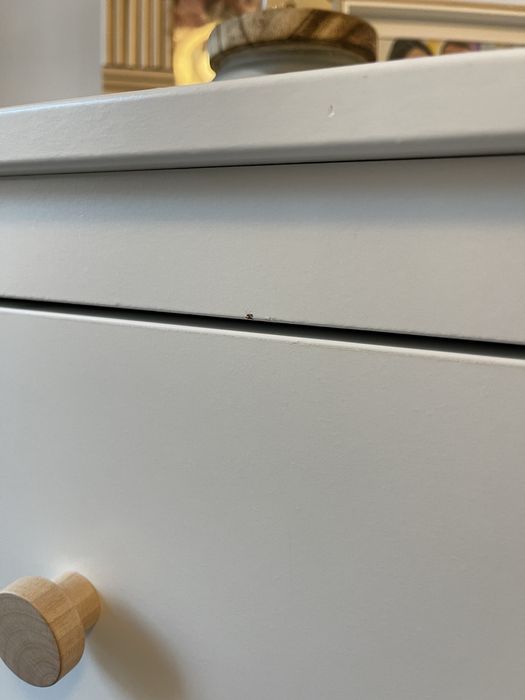 Бял Скрин Ikea Модел koppang 6 чекмеджета