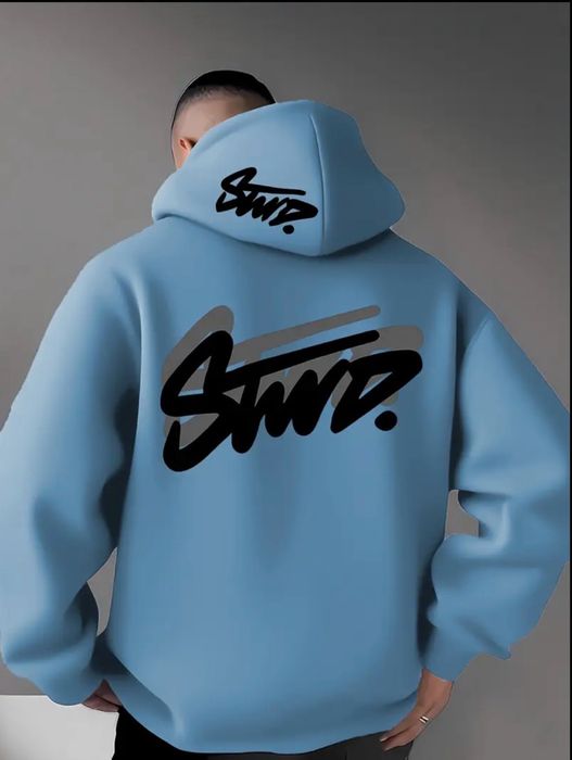 ТОП КОМБО! Памучено худи SWD+Подарък Чант