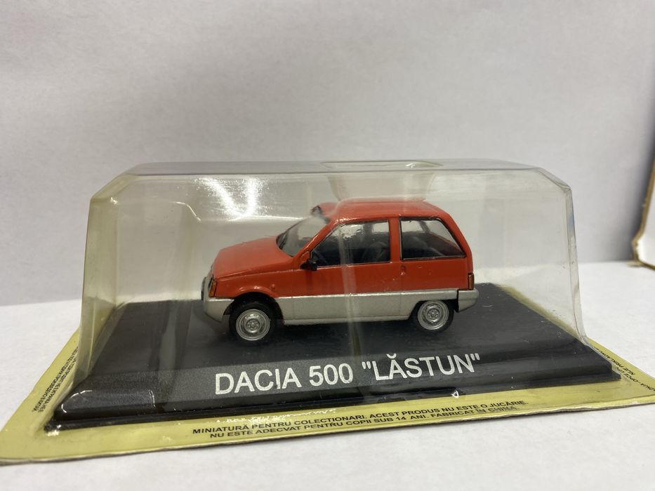 DACIA 500 LASTUN machetă auto scara 1:43(7cm) Deagostini Legenda