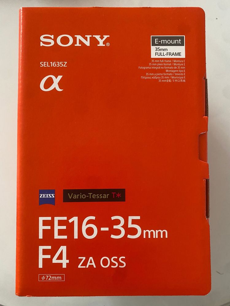 Obiectiv Sony FE16-35mm