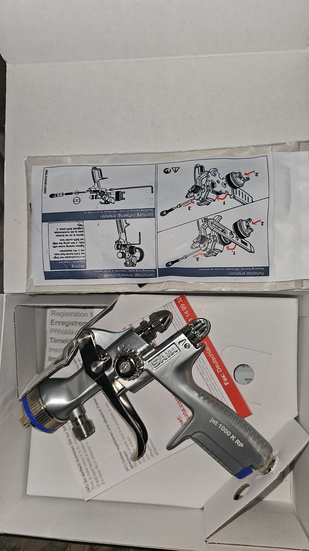 Pistol de vopsit Sata jet 1000k Rp dewilbis iwata