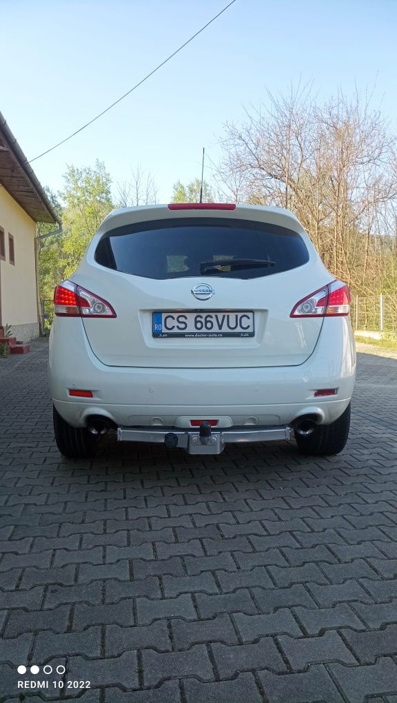 Nissan Murano, 2.5 DCI, 190 cp, Euro 5, an 2012, 4x4