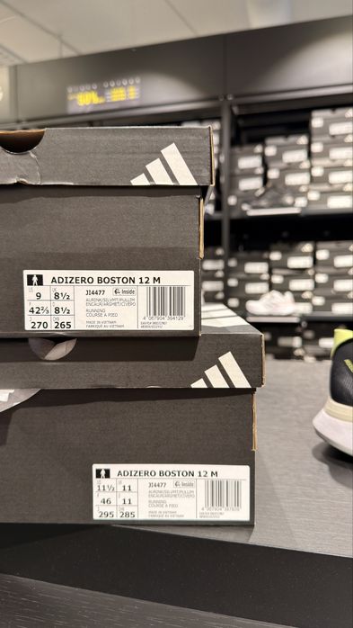 Adidas Adizero Boston 12 originali , cutie , noi ( 42.2/3 - 46 )