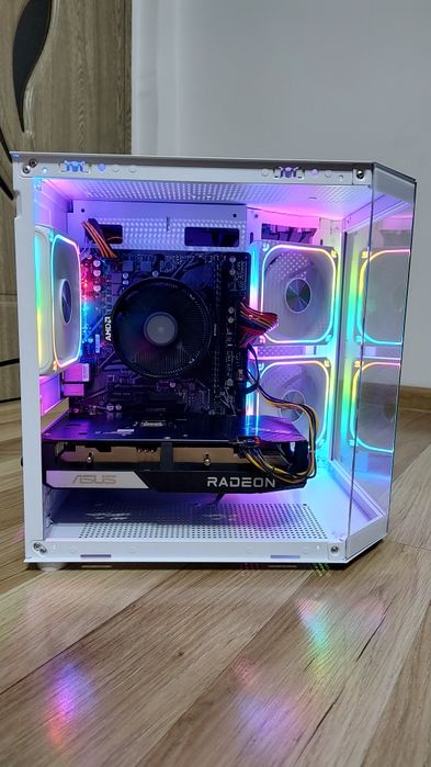 Pc gaming Rx 6600/Ryzen 5 3600/16gb ram Gta V Fortnite Cs 2