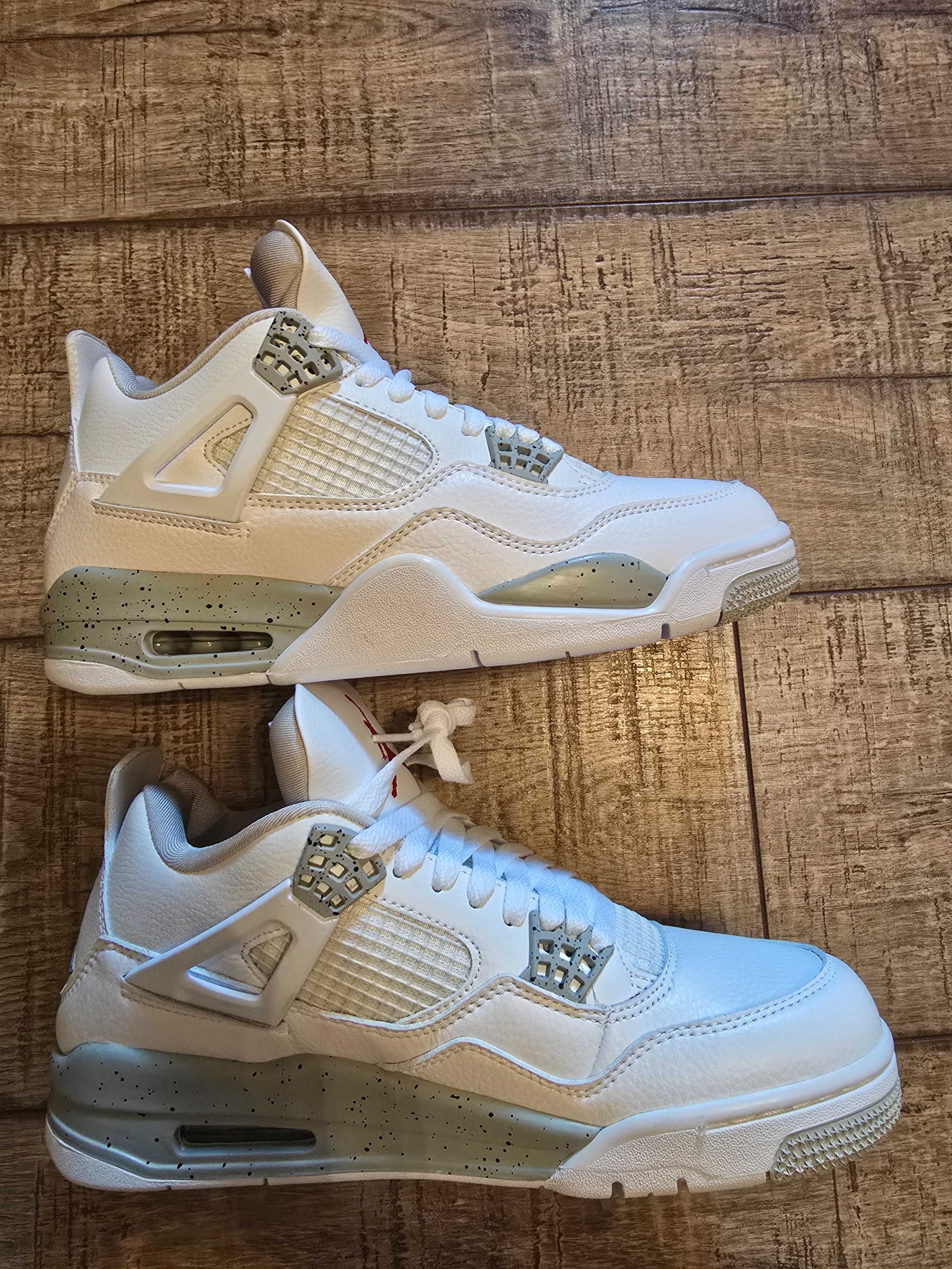 Jordan 4 retro Oreo white