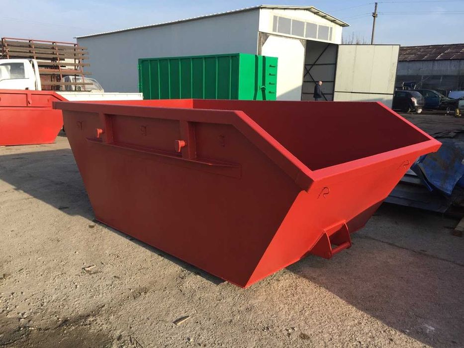 Container skip 5.5 mc–tabla podea 4 mm, pereti 3 mm Direct Producator