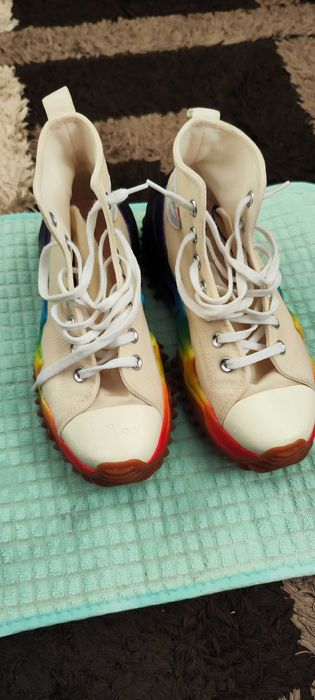 Дамски кецове Converse Run Star Motion Platform High Pride
