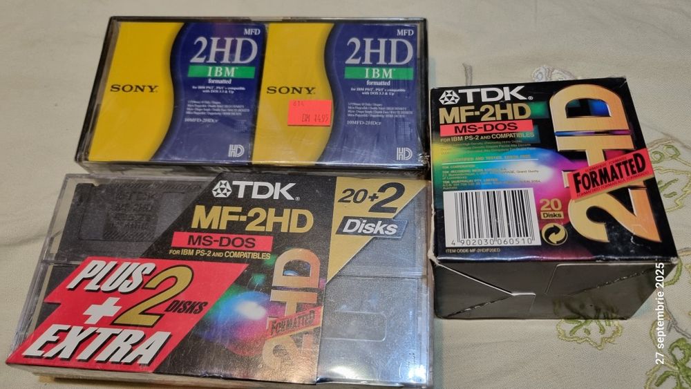 Floppy disc-uri Tdk,Sony, 62 buc.