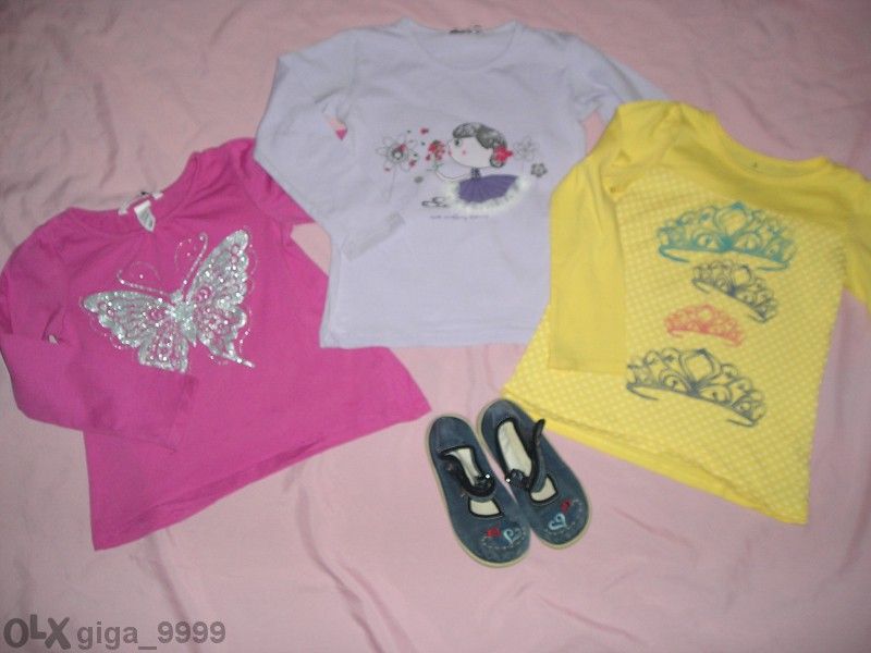 Лот блузки 3/4 г.