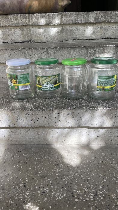 Borcane de 800 ml cu capac de tabla si alte marimi