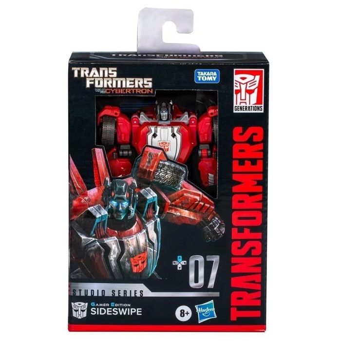 Transformers War for Cybertron – Sideswipe Studio Series Gamer Edition