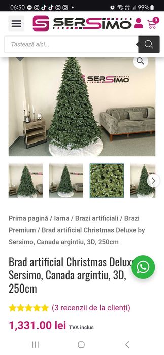 Brad Sersimo nou full 3D 250 cm