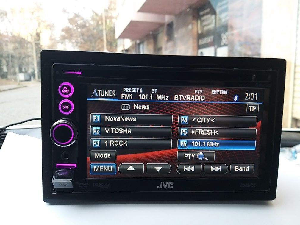 Мултимедия JVC KW-NT30 Bluetooth DVD Navi USB