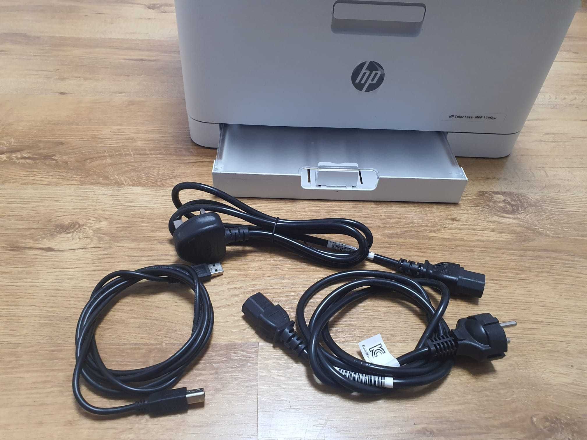 Imprimanta HP LaserJet MFP 179fnw, retea, Wireless, ADF, A4