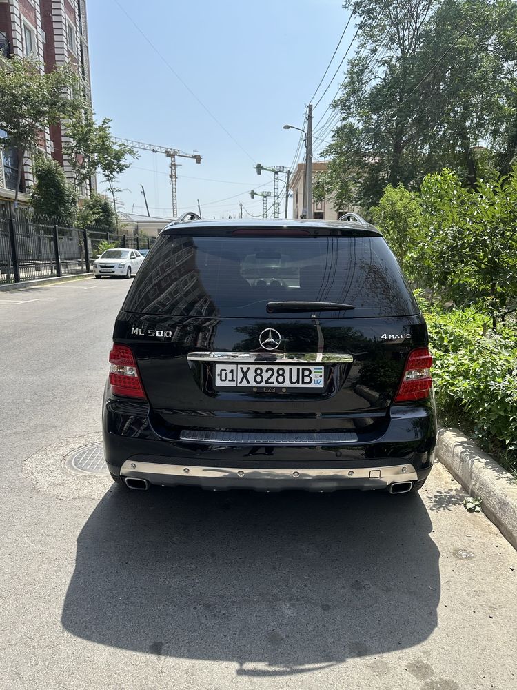 ‼️ГОРИТ‼️ Mercedes-Benz ML 500 4MATIC, 5.0 л, автомат, 2007 год