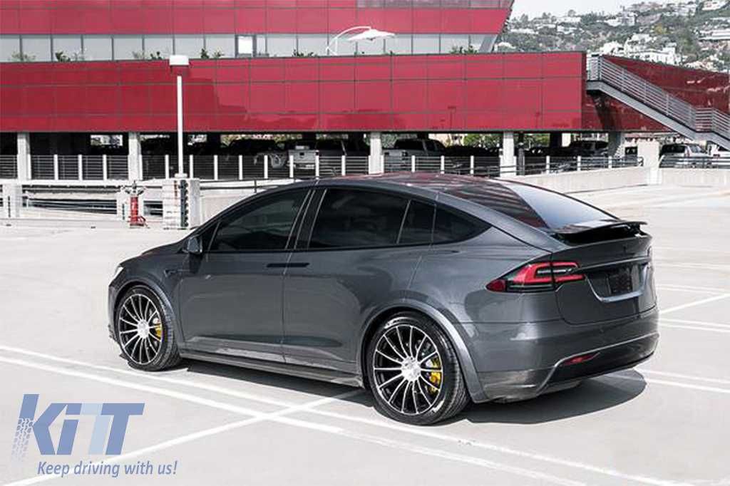 Eleron Portbagaj compatibil cu Tesla Model X (2015-up) Carbon Real