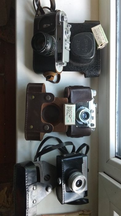 Советские фотоаппараты