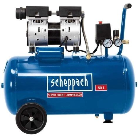 Compresor  de air silentios  SCHEPPACH HC50Si 750W 50 LITRE 8 BAR