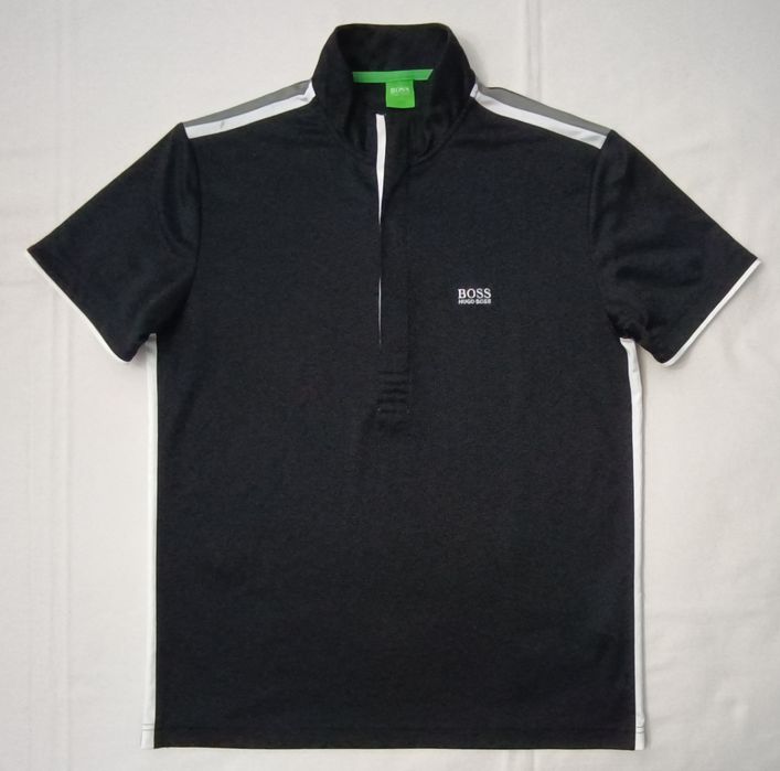 Hugo Boss Polo Shirt оригинална тениска S Бос памучна поло фланелка