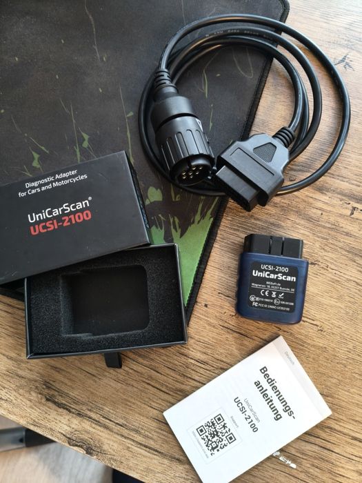 Diganoza moto/auto BMW UniCar Scan 2100
