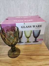 Продам бокалы из цветного стекла Glass Ware