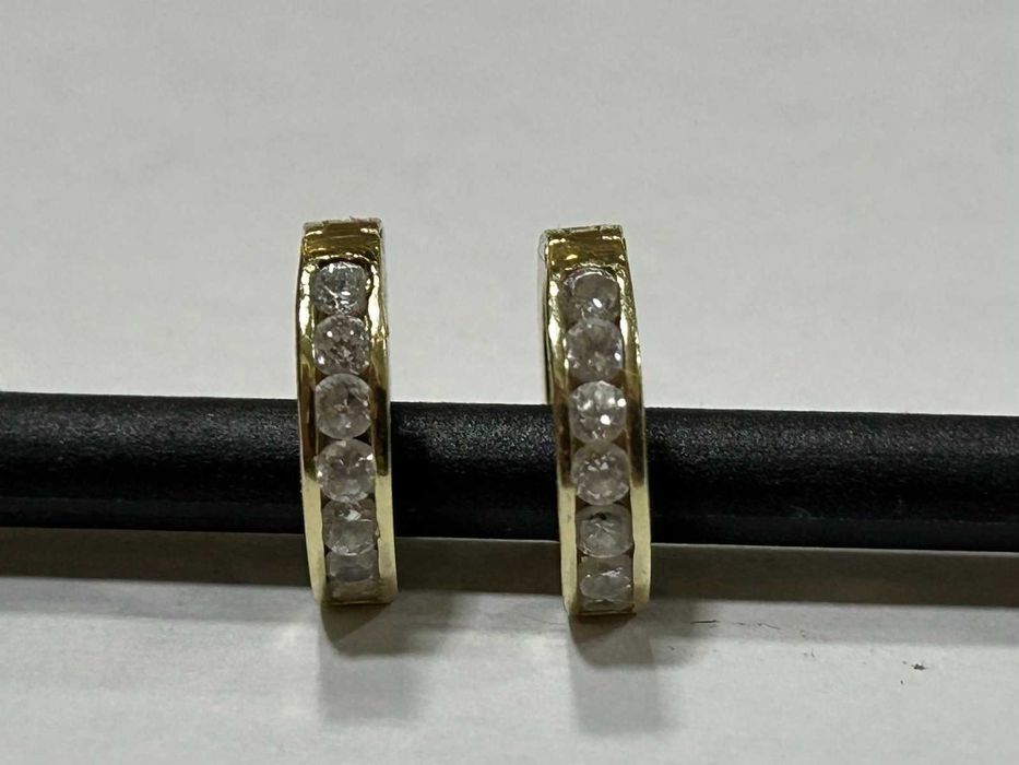 Детски Златни обеци 14 К 585 / 2,06гр.