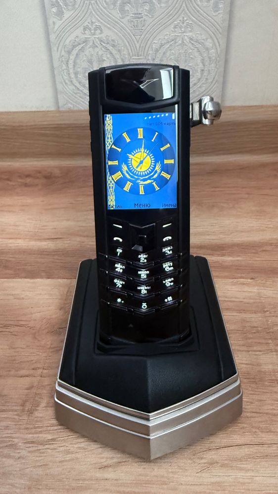 Vertu Signature S Design Pure Black Новый Оригинальный Без Обмена